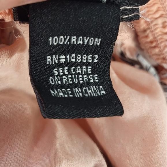 Torrid Coral Floral Bow Challis Cami - Picture 7 of 7